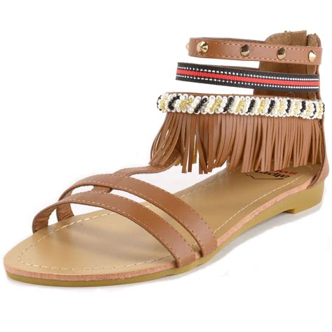 Womens fringe sandals + FREE SHIPPING .